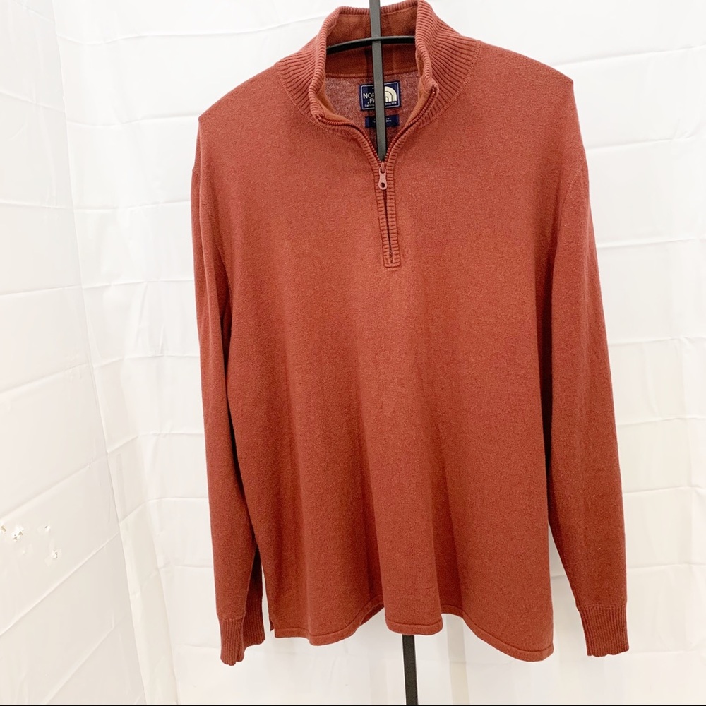 The North Face Wool Blend Quarter Zip Sweater